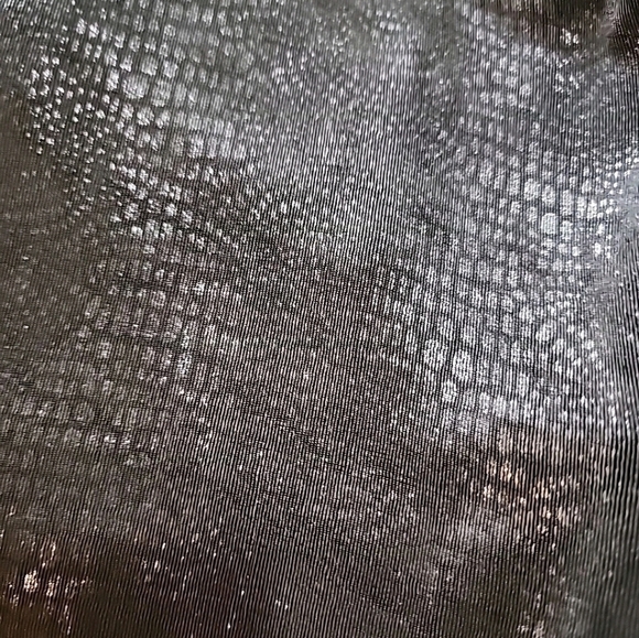 #70 Elegant Black Sleeveless Dress By Artex Collection Size Medium - Picture 3 of 4